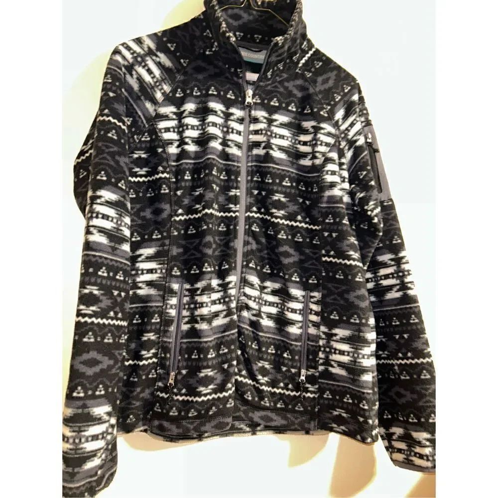 Free country full zip up hoodie size meduim